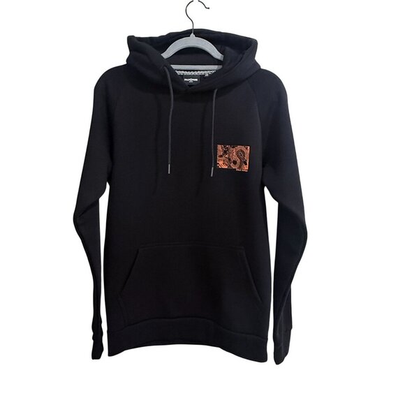 Dolly Noire Kunyoshi Hoodie Men Size XS Sweatshirt Black Pullover Graphic Print - Picture 5 of 9